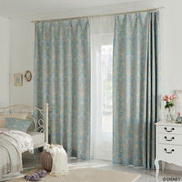 スミノエ プリンセス カーテン ディズニー クラッシックビューティー 3000×1500mm ブルー １セット(2枚入)（直送品）