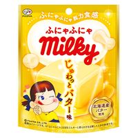 ふにゃふにゃミルキー（じゅわっとバター味）36g 10袋 不二家 キャンディ 飴 あめ