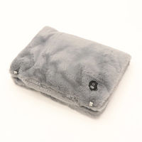 シルキータッチグラフェン無水湯たんぽ　HDL-0241グレー　１台 ヒロ・コーポレーション（直送品）