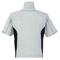 アンドレスケッティ A-7070  ストレッチ半袖ジャケット LL グレー コーコス信岡 1着（直送品）