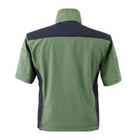 アンドレスケッティ A-9070  ストレッチ　半袖ジャケット 5L ブルー コーコス信岡 1着（直送品）