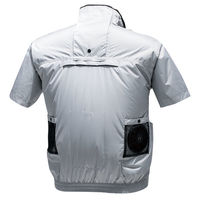 グラディエーター G-5510  空調風神服　ボルトクール　バックチタンＨＹＢＲＩＤ半袖ジャケット M ネイビー コーコス信岡 1着（直送品）