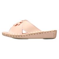 パンジー スリッパ レディース ルームシューズ 軽量 (抗菌)9370 1足 S(22.0cm～22.5cm) ローズ（直送品）