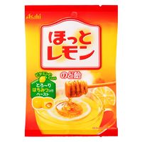ほっとレモンのど飴 6袋 アサヒグループ食品 キャンディ