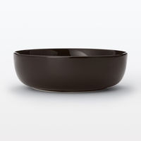 無印良品 日常の器 ボウル 大 ダークブラウン 約直径21cm 良品計画
