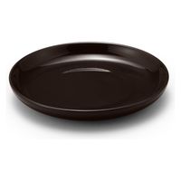 無印良品 日常の器 プレート 小 ダークブラウン 約直径14cm 1セット（2枚） 良品計画