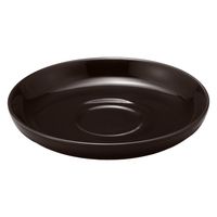 無印良品 日常の器 デミタスソーサー ダークブラウン 約直径11cm 1セット（2枚） 良品計画