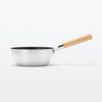 無印良品 鍋としても使える こびりつきにくいフライパン 深型 ガス火専用 約直径20cm 良品計画