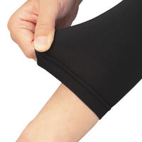 フォーク ぽかぽかレディスカットソー(7.5分袖) ブラック L 9003-9 1枚（直送品）