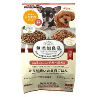 ドギーマンハヤシ 無添加良品 からだ想いの毎日ごはん 子犬～成犬用 国産 200g（50g×4袋）3袋 ドッグフード ドライ