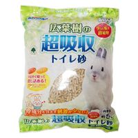 ミニアニマン 広葉樹の超吸収トイレ砂 ウサギ用 5L 3袋 ドギーマン