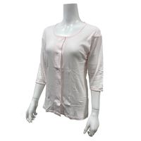 オレンジケア おもいやり肌着婦人八分袖ピーチ L 1枚