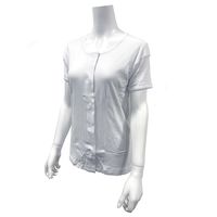 オレンジケア おもいやり肌着婦人半袖ホワイト L 1枚