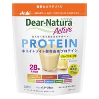 ディアナチュラアクティブ ホエイ+ソイプロテイン グレープフルーツ味 5袋 アサヒグループ食品