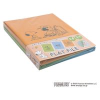 ナカバヤシ フラットファイル A4タテ ピーナッツ C柄 FF-J8031-3PC 1セット（15冊：3冊×5）