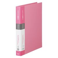 キングジム シンプリーズ クリアーファイル A4タテ 差替式 25ポケット ピンク 138SPW-P 1セット（10冊）