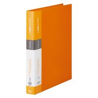 キングジム シンプリーズ クリアーファイル A4タテ 差替式 25ポケット オレンジ 138SPW-OR 1セット（10冊）