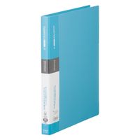 キングジム シンプリーズ クリアーファイル A4タテ 差替式 15ポケット 水色 138SP-LB 1セット（10冊）
