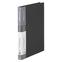 キングジム シンプリーズ クリアーファイル A4タテ 差替式 15ポケット 黒 138SP-BK 1セット（10冊）