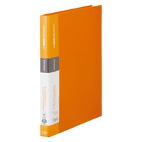 キングジム シンプリーズ クリアーファイル A4タテ 差替式 15ポケット オレンジ 138SP-OR 1セット（10冊）
