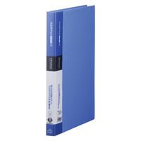 キングジム シンプリーズ クリアーファイル A4タテ 差替式 15ポケット 青 138SP-B 1セット（10冊）