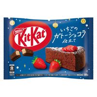 キットカット ミニ いちごのガトーショコラ仕立て 10枚入 6袋 ネスレ日本 チョコレート 個包装