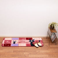 センコー 魔女の宅急便 ジジキューブ ふんわり柔らかマット 約50×120cm ピンク MZI230502 1枚（直送品）