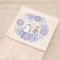 センコー スヌーピー 花いっぱい ペーパーホルダーカバー ブルー SNB230412 1枚（直送品）