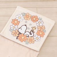 センコー スヌーピー 花いっぱい ペーパーホルダーカバー オレンジ SNB230412 1枚（直送品）