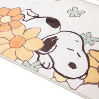 センコー スヌーピー 花いっぱい ロングマット 約45×180cm オレンジ SNB230412 1枚（直送品）