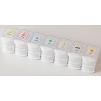 平和工業 サプリメントケース2個組 252500 1セット(2個入)