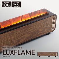 QUADS 焚き火のような加湿器 マイナスイオン2.6L 300ml/h QS329DW 1台（直送品）