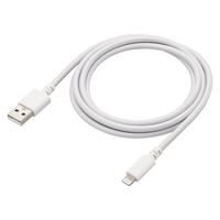 iPhone充電 ライトニングケーブル 1.5m 最大12W 高耐久 白 MPA-UALSEC15WH エレコム 1個（直送品）