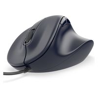 マウス 有線 静音マウス 握りの極み 抗菌 5ボタン Lサイズ ブラック M-XGL30UBSKABK エレコム 1個（直送品）