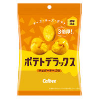 ポテトデラックス チェダーチーズ味 12袋 カルビー ポテトチップス スナック菓子 おつまみ