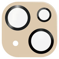 iPhone15/15Plus カメラカバー ガラス 強化ガラス ブルー PM-A23AFLLP1BU エレコム 1個（直送品）