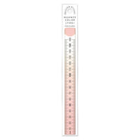 ニュアンスカラー定規 16cm シナモンシュガー NJ-16-03 1セット（5本） 共栄プラスチック（直送品）