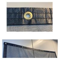 イノベックス 忌避剤入間仕切りカーテン 8×3m 6300046261 1枚（直送品）