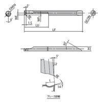 京セラ（株） チップ　超硬　旋削用 EZBTR040040-005 GW05 1セット(2個入)（直送品）
