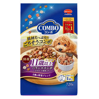 コンボ ドッグ 11歳以上 バランスコンボ 8種類の野菜ブレンド 国産 720g（180g×4袋入）3袋 ドッグフード