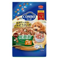 コンボ ドッグ 低脂肪7歳以上 ヘルシーコンボ 8種類の野菜ブレンド 国産 720g（180g×4袋入）3袋 ドッグフード