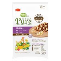 コンボ ピュア ドッグ 11歳以上 厳選チーズ・鶏肉・野菜ブレンド 成犬 国産 700g（350g×2袋入）3袋 ドッグフード