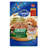 コンボ ドッグ 低脂肪 ヘルシーコンボ 8種類の野菜ブレンド 国産 720g（180g×4袋入）3袋 ドッグフード