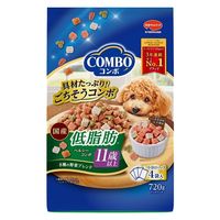 コンボ ドッグ 低脂肪11歳以上 ヘルシーコンボ 8種類の野菜ブレンド 国産 720g（180g×4袋入）3袋 ドッグフード