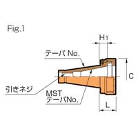 MSTコーポレーション クイックチェンジＱホルダ NT50U-TSH50 1個（直送品）