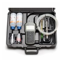 ハンナインスツルメンツ 超純水用ポータブル型 EC/TDS/抵抗率/塩分/°C計 HI 98197 HI98197 1式（直送品）