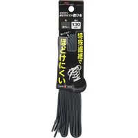 藤原産業 SK11 ほどけにくい靴ひも グレー 130mm NoーSlip130GRY 1セット(6本)（直送品）