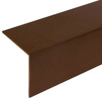 光モール チョコアングル 2mm×1000mm×50mm×50mm NO.1631 1セット(5本)（直送品）