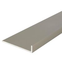 光モール アルミステンカラー 5×25×1000mm×1mm NO.2190 1セット(10本)（直送品）