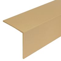 光モール ベージュアングル 2mm×1000mm×40mm×40mm NO.2275 1セット(10本)（直送品）